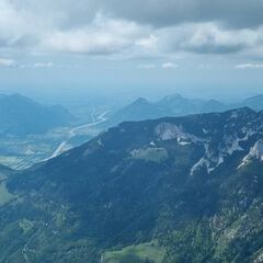 Flugwegposition um 12:58:13: Aufgenommen in der Nähe von Gemeinde Kufstein, Kufstein, Österreich in 2248 Meter